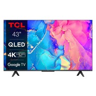 TCL TV 43C635, QLED UHD Google TV, 43"